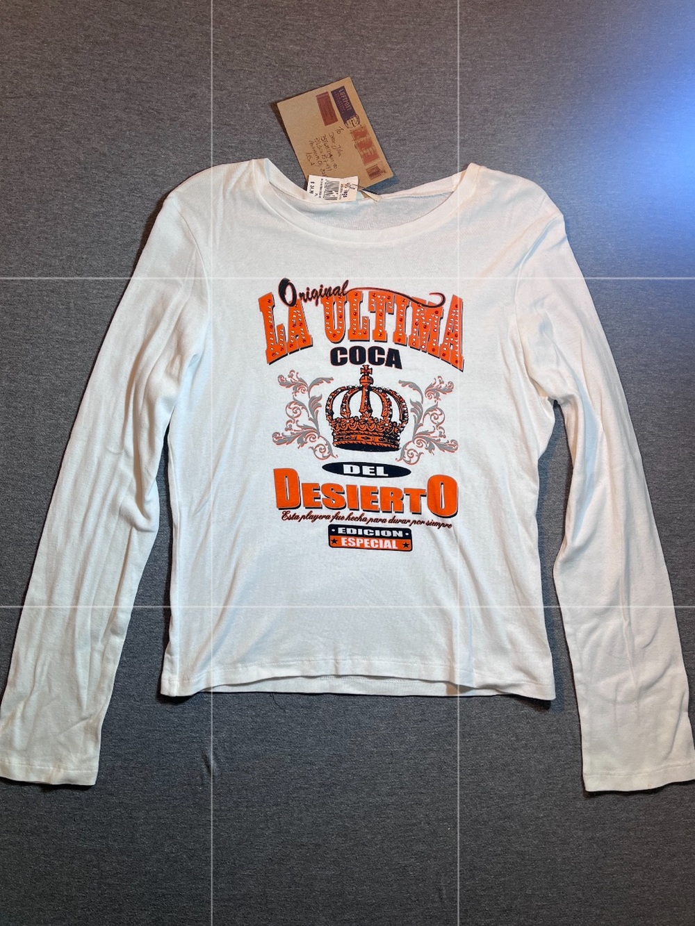 VINTAGE GRAIL John x Six Flags "La Ultima Coca Del Desierto" Tee XL NWT